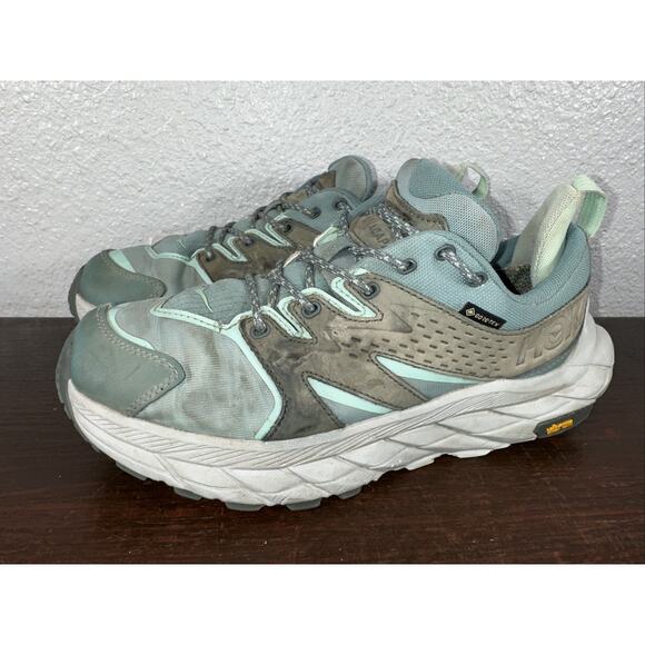 HOKA ONE ONE Anacapa Low GORE-TEX Trellis Mercury 1119373-TMRC Womens Size 8.5 B - Picture 1 of 11